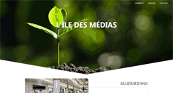 Desktop Screenshot of ile-des-medias.com
